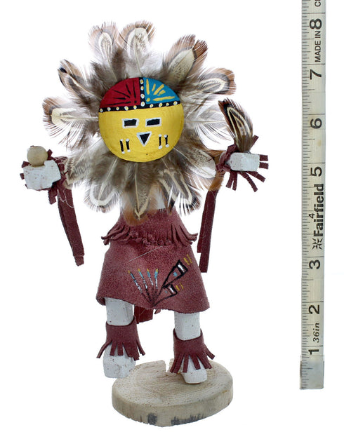 Navajo American Indian Sunface Kachina Doll NX11467